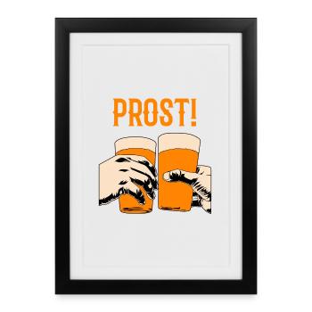 Toast - Framed poster (27 × 37 cm) - black - Front