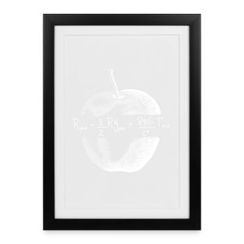 Equation of general relativity - Framed poster (27 × 37 cm) - black - Front