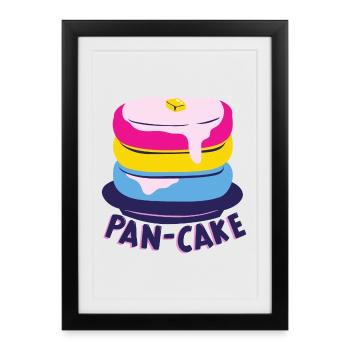 Pansexual - Framed poster (27 × 37 cm) - black - Front
