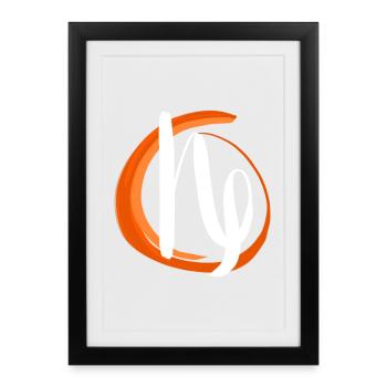 Esoteric Horoscope Capricorn Superstition Constellation - Framed poster (27 × 37 cm) - black - Front
