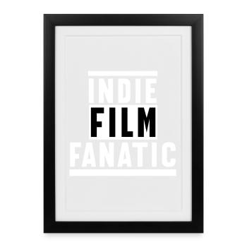 Dvd Soirée Binge Watching Movies Déclaration Films - Affiche encadrée (27 × 37 cm) - noir - Devant