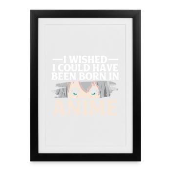 Conception de séries animées - Affiche encadrée (27 × 37 cm) - noir - Devant
