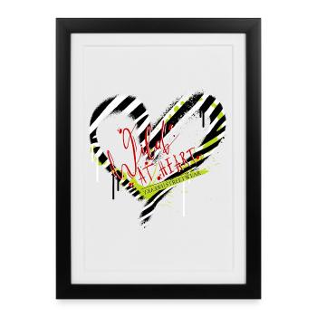 Wild at Heart - Framed poster (27 × 37 cm) - black - Front
