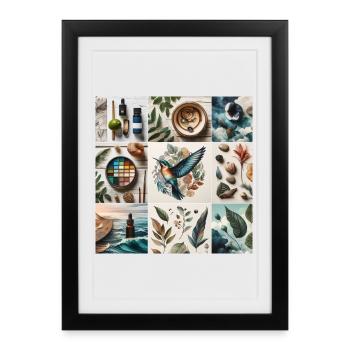 Nature in Art - Framed poster (27 × 37 cm) - black - Front