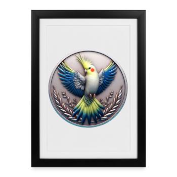 Medal (02) - Framed poster (27 × 37 cm) - black - Front