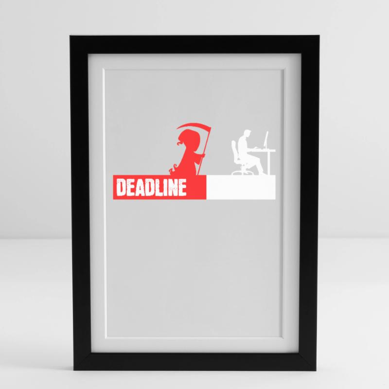 Computerfreak Developer Coden Statement Skripting Gerahmtes Poster (27 × 37 cm)