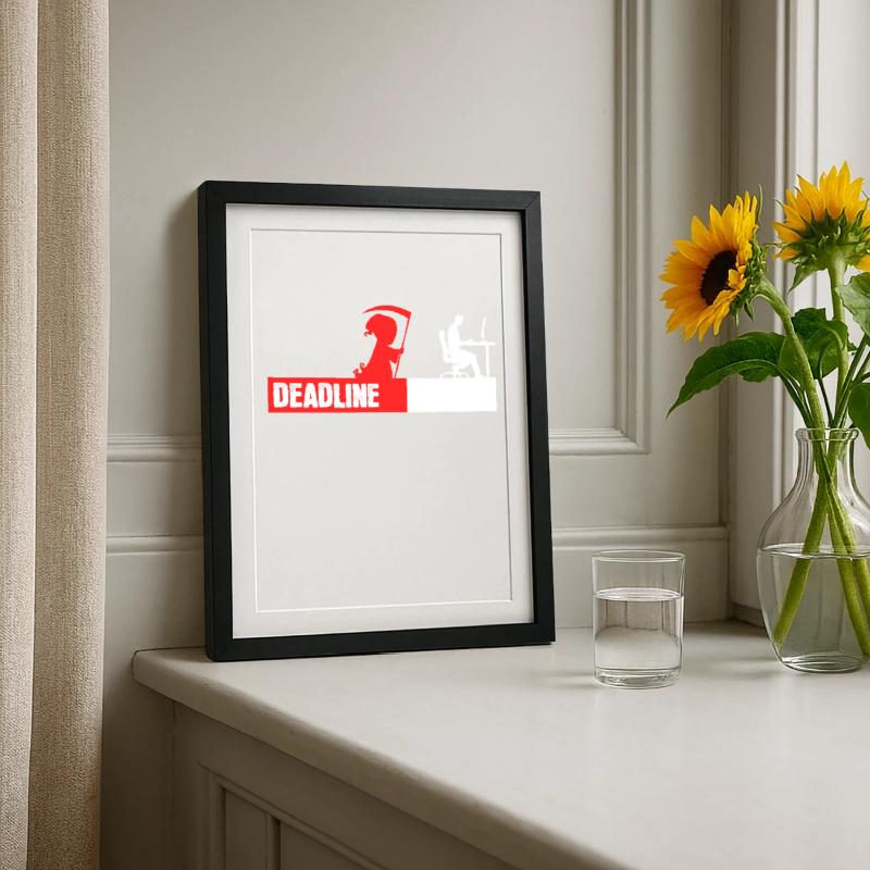 Computerfreak Developer Coden Statement Skripting Gerahmtes Poster (27 × 37 cm)