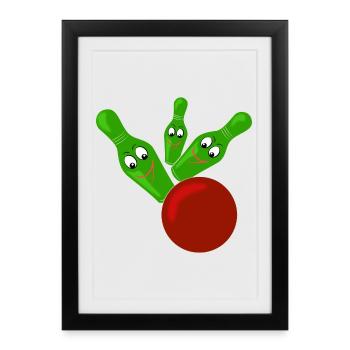 Skittles - Framed poster (27 × 37 cm) - black - Front