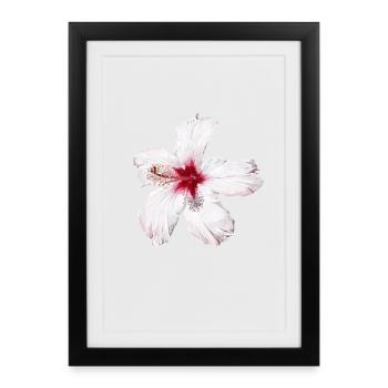 Flower - Framed poster (27 × 37 cm) - black - Front
