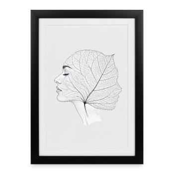 Natura to stan umysłu - Nature Mindset - Affiche encadrée (27 × 37 cm) - noir - Devant