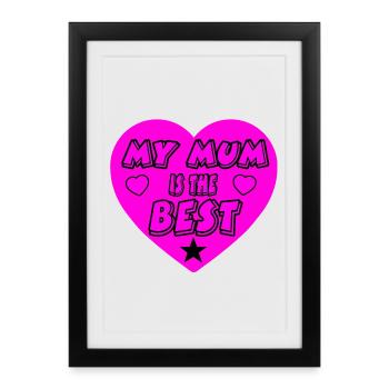 Mother - Framed poster (27 × 37 cm) - black - Front