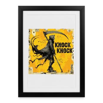 The Grim Reaper - Framed poster (27 × 37 cm) - black - Front