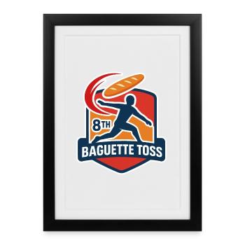 Wand Toss Contest - Framed poster (27 × 37 cm) - black - Front