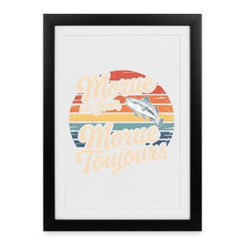 Cod Day Cod Always - Framed poster (27 × 37 cm) - black - Front