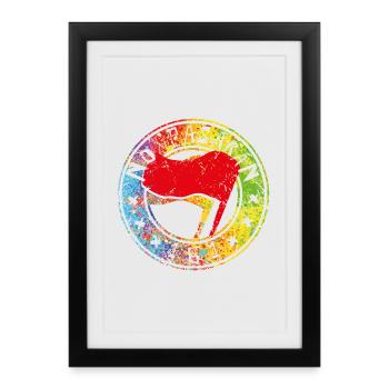 Non Pasaran 161 - Affiche encadrée (27 × 37 cm) - noir - Devant