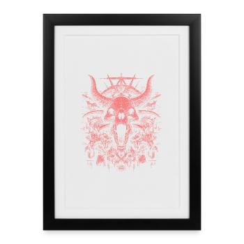 Beast Throne of the Damned - Framed poster (27 × 37 cm) - black - Front