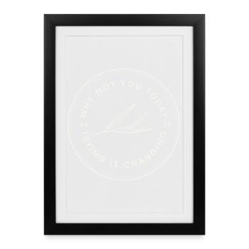 MAKE YOUR FURTURE BETTER - Framed poster (27 × 37 cm) - black - Front