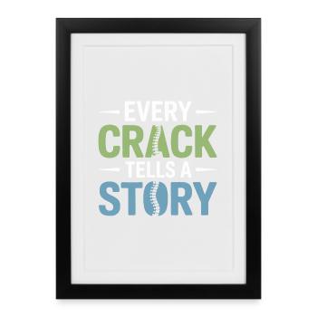 Licensed DC Clinical Spinal Assessment Expert  - Framed poster (27 × 37 cm) - black - Front
