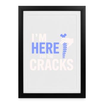 Licensed DC Clinical Specialist Adjustment Gear  - Framed poster (27 × 37 cm) - black - Front