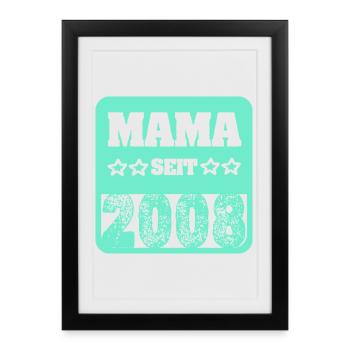 2008 - Framed poster (27 × 37 cm) - black - Front