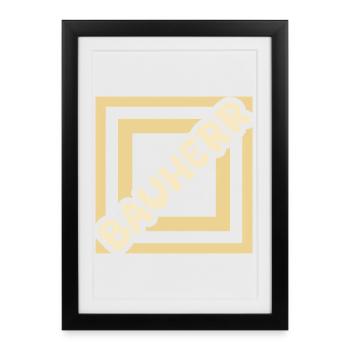 Job Builder - Framed poster (27 × 37 cm) - black - Front