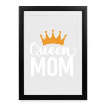 The Queen's Mother - Framed poster (27 × 37 cm) - black - Front
