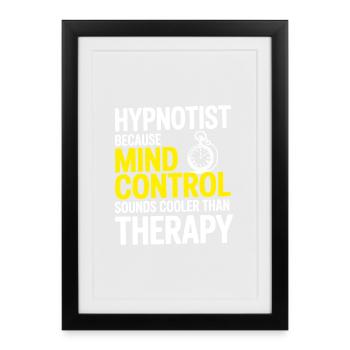 Certified Clinical Neuro-Behavioral Specialist  - Framed poster (27 × 37 cm) - black - Front