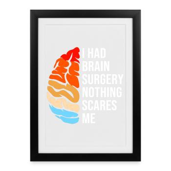 Brain Aneurysm - Framed poster (27 × 37 cm) - black - Front
