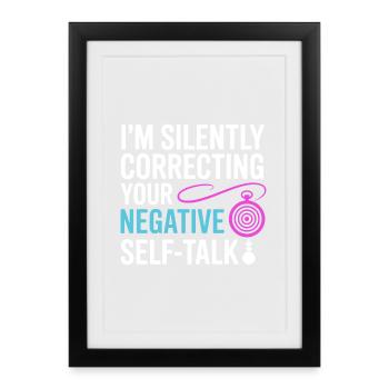Certified Clinical Cognitive Specialist Apparel  - Framed poster (27 × 37 cm) - black - Front