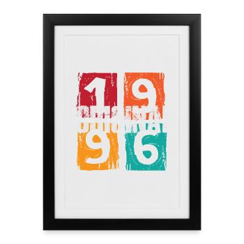 Original 1996 - Affiche encadrée (27 × 37 cm) - noir - Devant
