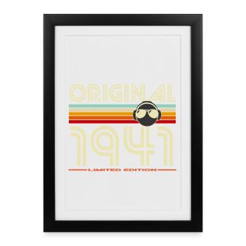Original 1941 Retro Edition - Framed poster (27 × 37 cm) - black - Front