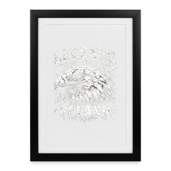 Poland Legend: White Eagle – Pride & Tradition - Framed poster (27 × 37 cm) - black - Front