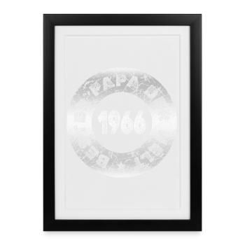 Father's Day 1966 - Framed poster (27 × 37 cm) - black - Front