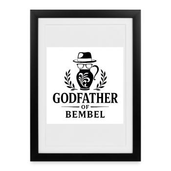 GODFATHER OF BEMBEL - Framed poster (27 × 37 cm) - black - Front