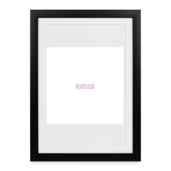 Pilates Club - Framed poster (27 × 37 cm) - black - Front