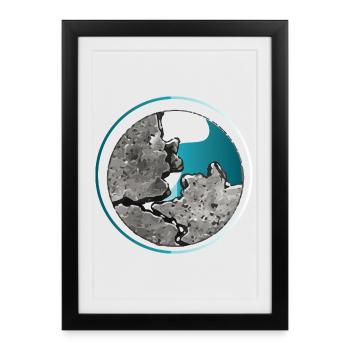Sacred Fragment – Forgotten Moon Relic - Framed poster (27 × 37 cm) - black - Front
