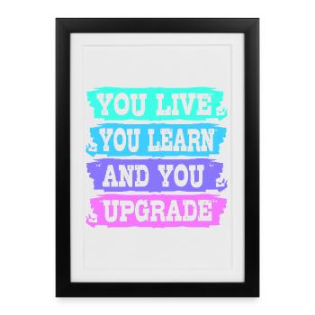 Divorce - Affiche encadrée (27 × 37 cm) - noir - Devant