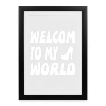 High Heels - Framed poster (27 × 37 cm) - black - Front
