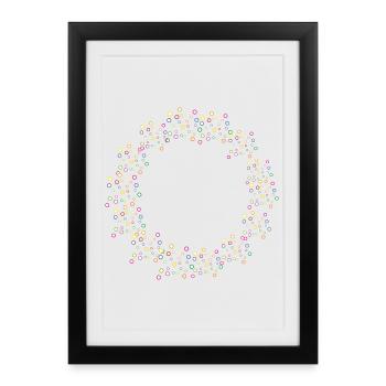 SPURIDEL SOLEIL - Affiche encadrée (27 × 37 cm) - noir - Devant
