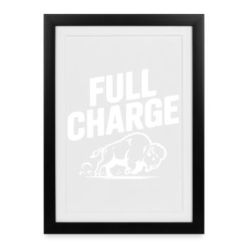 Full Charge - Framed poster (27 × 37 cm) - black - Front
