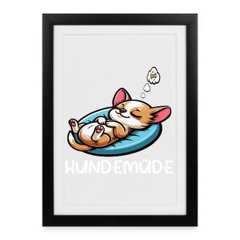 Chihuahua Chihuahua Chihuahua Chihuahua Propriétaire Chihuahuafan - Affiche encadrée (27 × 37 cm) - noir - Devant