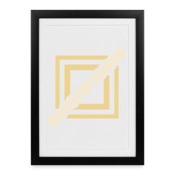 Excavator Operator - Framed poster (27 × 37 cm) - black - Front
