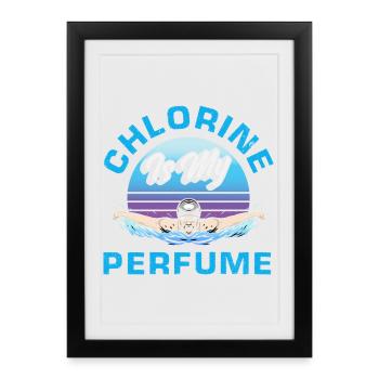 Funny Swimmers Sayings & Swimming Club Design - Framed poster (27 × 37 cm) - black - Front