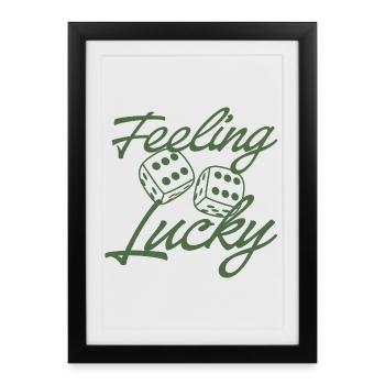 Scénario de Healing Dice - Affiche encadrée (27 × 37 cm) - noir - Devant