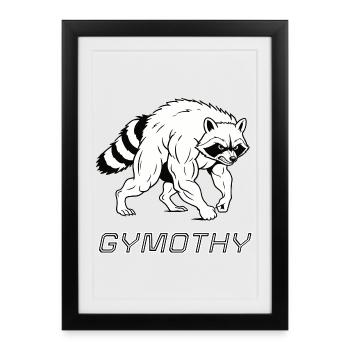 Gymothy - Framed poster (27 × 37 cm) - black - Front