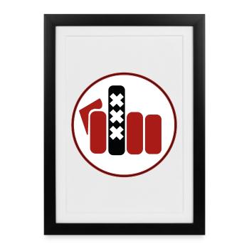 020FY - Affiche encadrée (27 × 37 cm) - noir - Devant