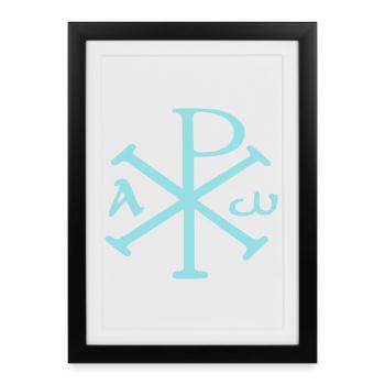 Pax Romana (sombre) - Affiche encadrée (27 × 37 cm) - noir - Devant