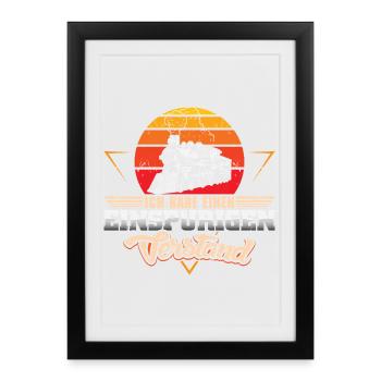 Model Railway Model Railway - Framed poster (27 × 37 cm) - black - Front