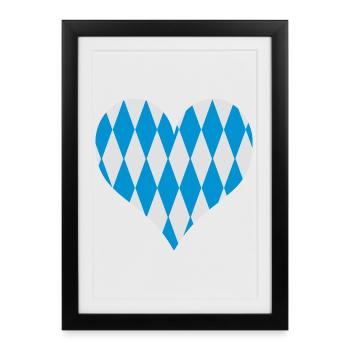 blockedTitle - Framed poster (27 × 37 cm) - black - Front