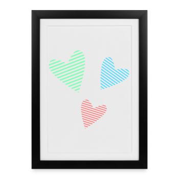 MERCI. MAÎTRESSE. MAÎTRE. MERCI MAÎTRESSE - Affiche encadrée (27 × 37 cm) - noir - Devant